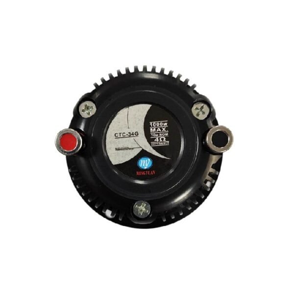 Mingyuan Tweeter Αυτοκινήτου Στρογγυλό 38mm 1000W 10x10cm CTC-34G - Aluminum car tweeter