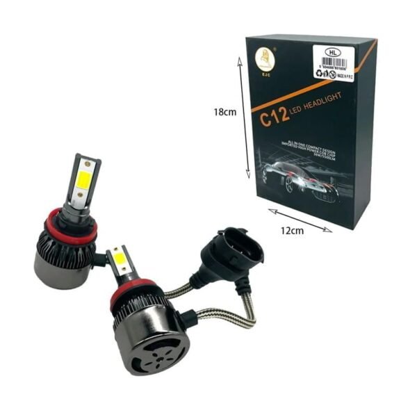 EJC Λάμπα αυτοκινήτου H8/H9/H11 6000K - C12 LED Headlight