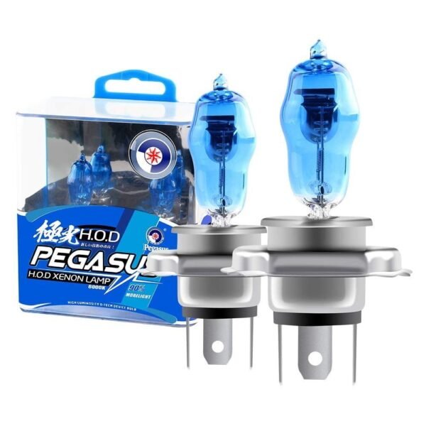 1014458 Pegasus Λάμπες Αλογόνου Τύπου Xenon 100/90w 12v H4 6000K 2 τμχ - Xenon lights