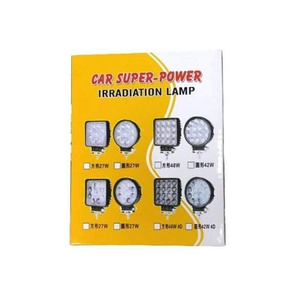 Προβολέας αυτοκινήτου – Car SUPER-POWER Square 27W