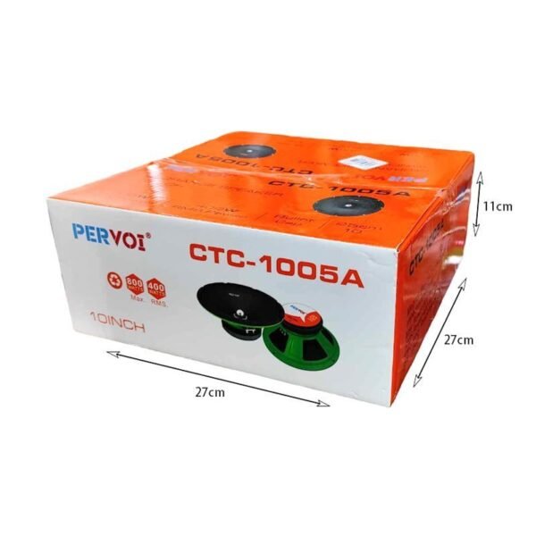 1014511-2 PerVoi Ηχείο Αυτοκινήτου CTC-1005A 10" με 800W CTC-1005A - Drive Midrange Car Speaker