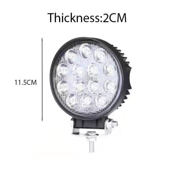 1014560-1 Προβολέας αυτοκινήτου στρογγυλό 42W - LED Car Super Power Irradiation Lamp