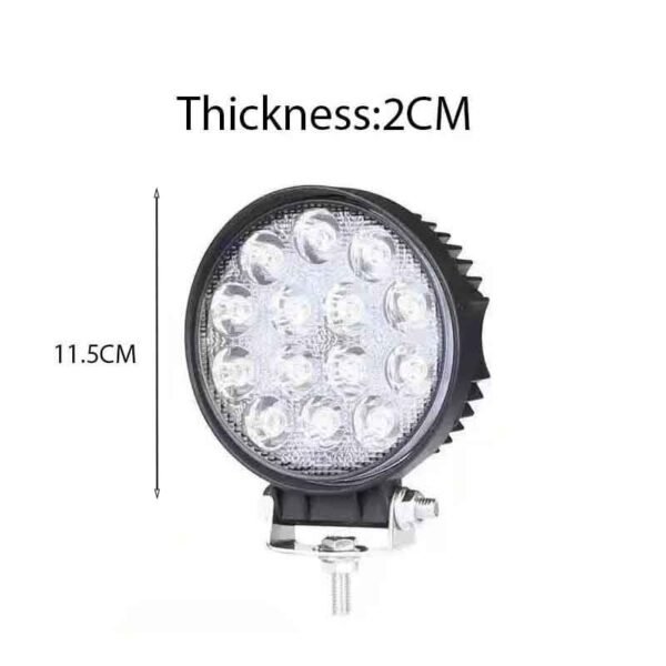 1014560-3 Προβολέας αυτοκινήτου στρογγυλό 42W - LED Car Super Power Irradiation Lamp