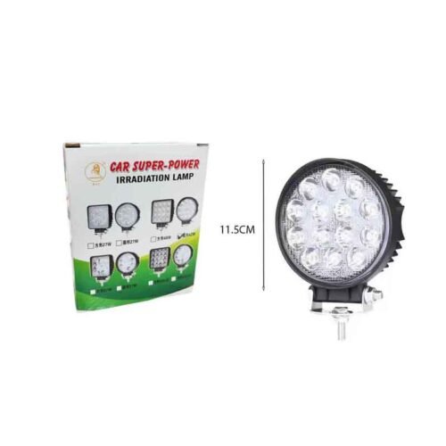 1014560 Προβολέας αυτοκινήτου στρογγυλό 42W - LED Car Super Power Irradiation Lamp