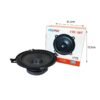 101512-3 PerVoi Ηχεία Αυτοκινήτου CTC-507 5" με 80W Ø135mm - Car speaker