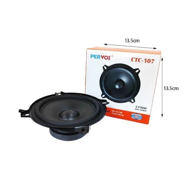 101512-3 PerVoi Ηχεία Αυτοκινήτου CTC-507 5" με 80W Ø135mm - Car speaker