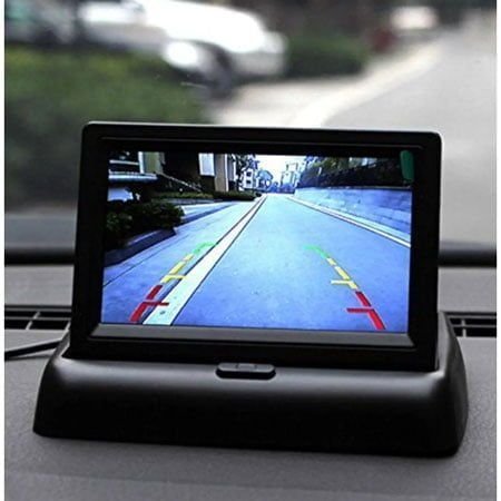 Αναδιπλούμενη οθόνη αυτοκινήτου TFT-LCD Monitor 4.3"