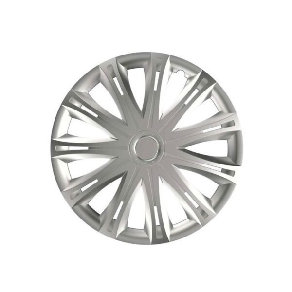 Versaco Σετ Τάσια Αυτοκινήτου 4τμχ 16" Ασημί - Wheel Covers