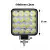 Προβολέας αυτοκινήτου – Car SUPER-POWER IRRADIATION LAMP Square 48W