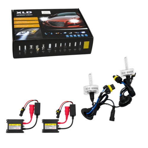 HID Κιτ Xenon H9 6000K με Ballast 35W - H9 6000K Xenon Conversion Kit with 35W Ballast