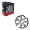102666 Versaco Σετ Τάσια Αυτοκινήτου 4τμχ 14" Ασημί - Wheel Covers