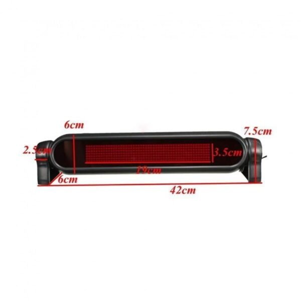 10332-6 LED Επιγραφή για Οχήματα 12v με τηλεχειριστήριο - LED sign