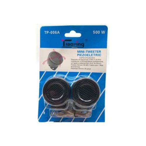 10556 Tiaoping Σετ Tweeter Ηχεία Αυτοκινήτου 500W TP-006A – Μαύρο 2τμχ - Car speakers