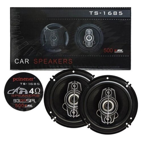 10566 Mingyuan Σετ Ηχεία Αυτοκινήτου TS-1685 16cm με 500Wmax - Car speakers amplifier