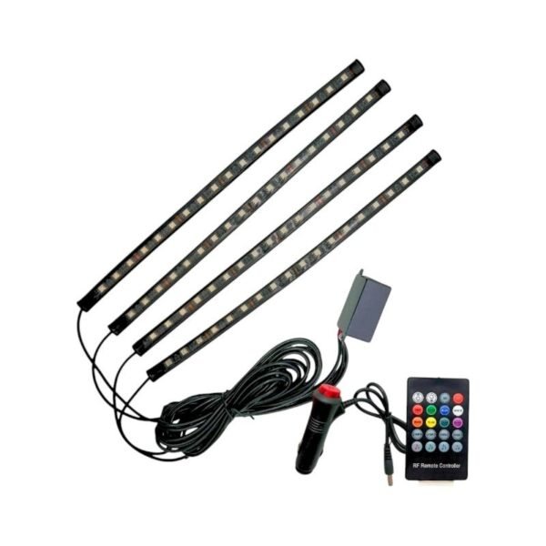 110018 Σετ φωτισμού καμπίνας αυτοκινήτου LED RGBW - R-D19101-M18 - 110018
