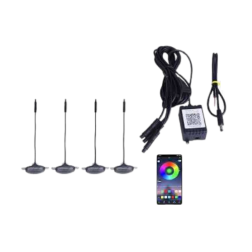 110026_carLED Φώτα ημέρας αυτοκινήτου LED RGBW - R-D20101-P4 - 110026C