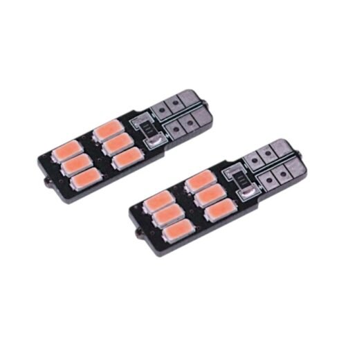 110188_r Λαμπτήρες LED - T10 - Canbus - R-DT10F-01AU - 2pcs - 110188 - Red