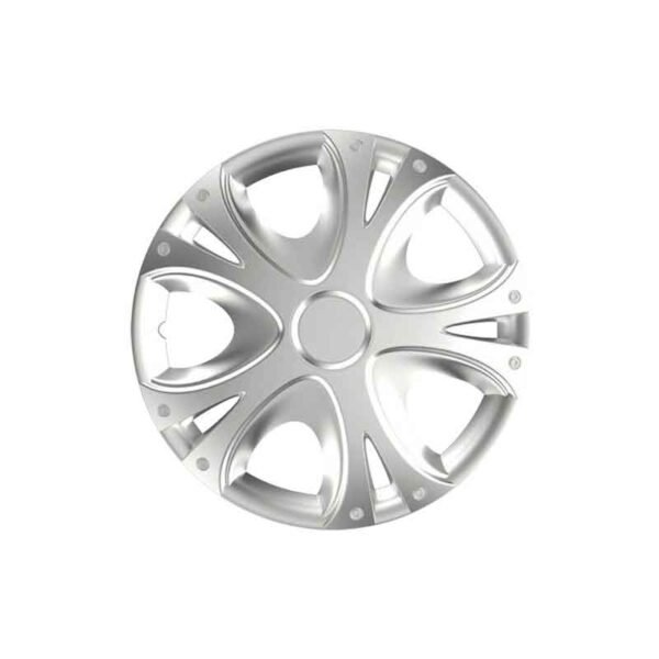 111051-1 Versaco Σετ Τάσια Αυτοκινήτου 4τμχ 13" Ασημί - Wheel Covers