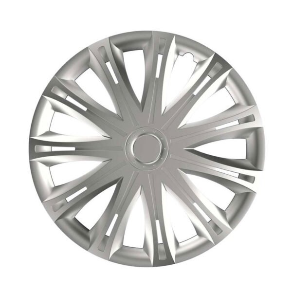 111204-1 Versaco Σετ Τάσια Αυτοκινήτου 4τμχ 15" Ασημί - Wheel Covers