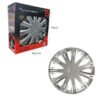 111204-2 Versaco Σετ Τάσια Αυτοκινήτου 4τμχ 15" Ασημί - Wheel Covers
