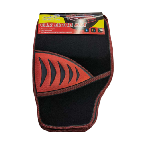 122162_r Πατάκια αυτοκινήτου - Celebrity Car - 102 - 4pcs - 122162 - Red