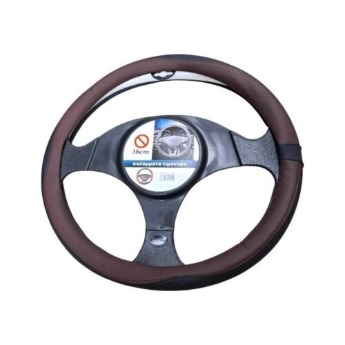 Κάλυμμα τιμονιού αυτοκινήτου - XY-056 - 122520 - Brown