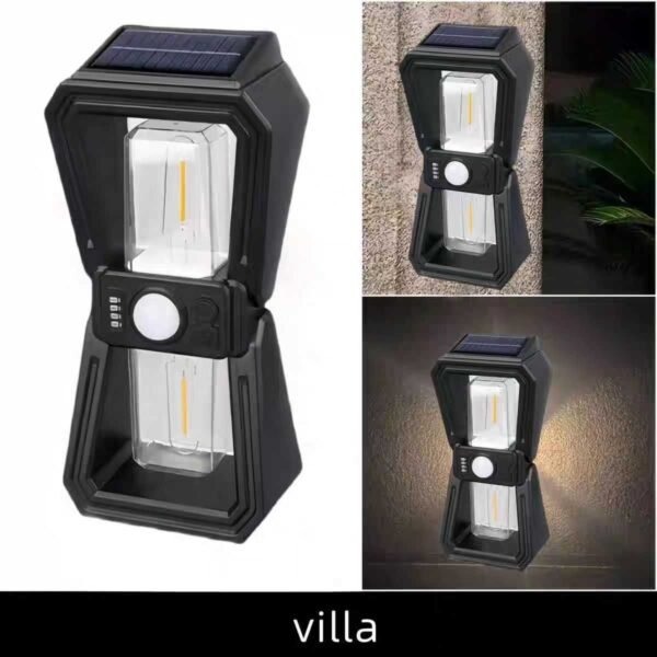 123682-2 Ηλιακό φωτιστικό LED με αισθητήρα κίνησης