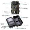 Trail camera αδιάβροχη 12MP IP66 με PIR αισθητήρα