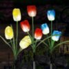 150296_r-1 Ηλιακά διακοσμητικά λουλούδια LED - Αυτόνομος φωτισμός κήπου