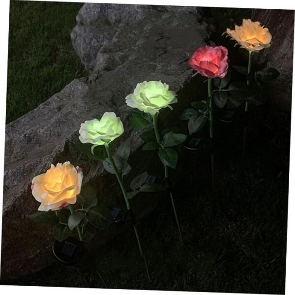 150340_y-1 Ηλιακά φωτιζόμενα λουλούδια LED - Διακόσμηση χωρίς ρεύμα