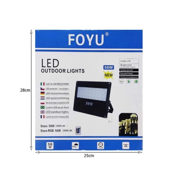 LED προβολέας 50W - Ισχυρός εξωτερικός φωτισμός