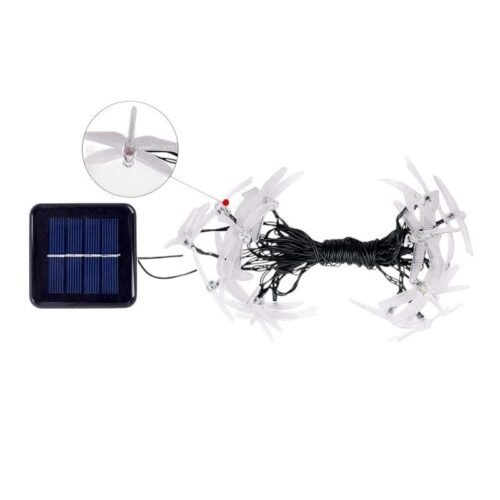 152820_rgb Ηλιακή γιρλάντα φωτισμού LED - Dragonfly - 5m+1m - 20D - 152820 - RGB