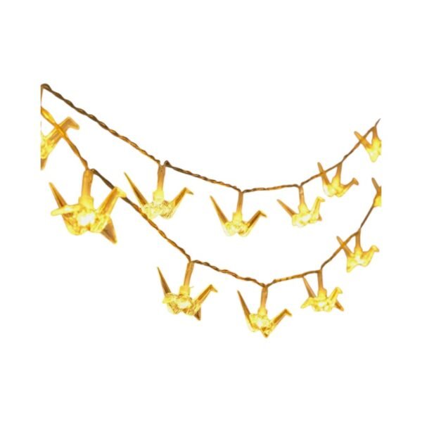 152912_ww Ηλιακή γιρλάντα φωτισμού LED - Origami - 5m+1m - 20D - 152912 - Warm White