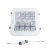15337 LED φωτιστικό οροφής 16W 220V - LED PANEL LIGHT SQUARE WARM WHITE