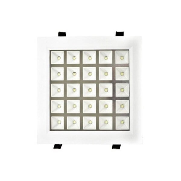 LED φωτιστικό οροφής λευκό φως 25W 220V - LED PANEL LIGHT SQUARE WHITE
