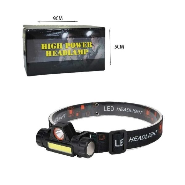 15562-6 Επαναφορτιζόμενος Φακός Κεφαλής Led - Hich power headlamp