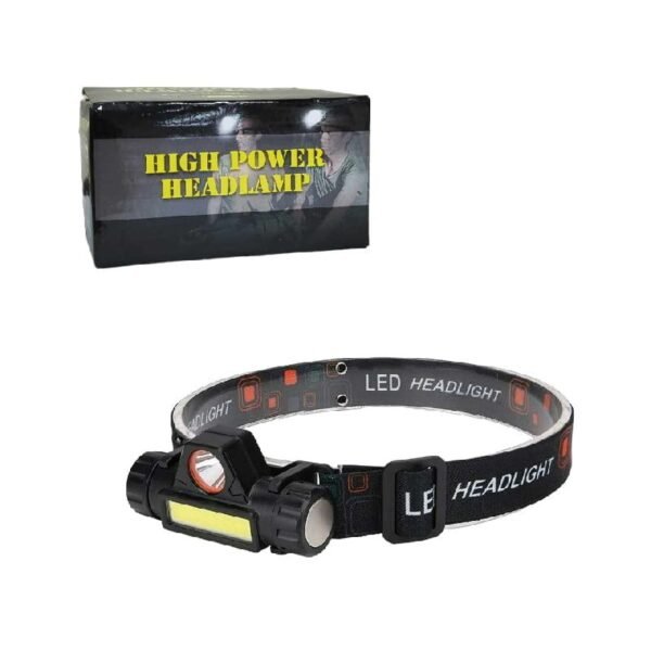 15562 Επαναφορτιζόμενος Φακός Κεφαλής Led - Hich power headlamp