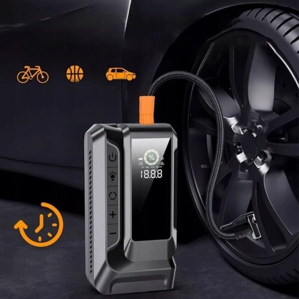 170819-2 Εκκινητής μπαταρίας οχημάτων Jump Starter & αεροσυμπιεστής - W11905-08 - 170819