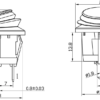 180937-1 Διακόπτης οχημάτων On/Off - R-F13206A-33-2U - 180937