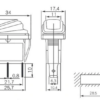 Διακόπτης οχημάτων On/Off - R-F13209A-22-2U - 2pcs - 180941