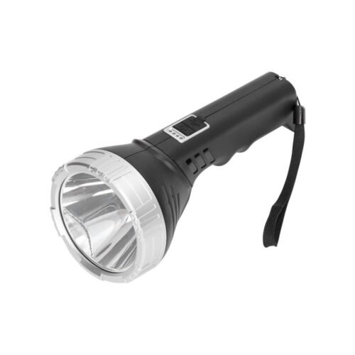 182752_b Επαναφορτιζόμενος φακός LED - 88069 - 182752 - Black/Silver