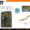Γάντζοι βιδωτοί - 3/4" - Σετ 12 πακέτα των 20 τεμαχίων - 201031