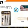 Πλαστικά βύσματα ούπα - 12mm - Σετ 12 πακέτα των 4 τεμαχίων - 201383