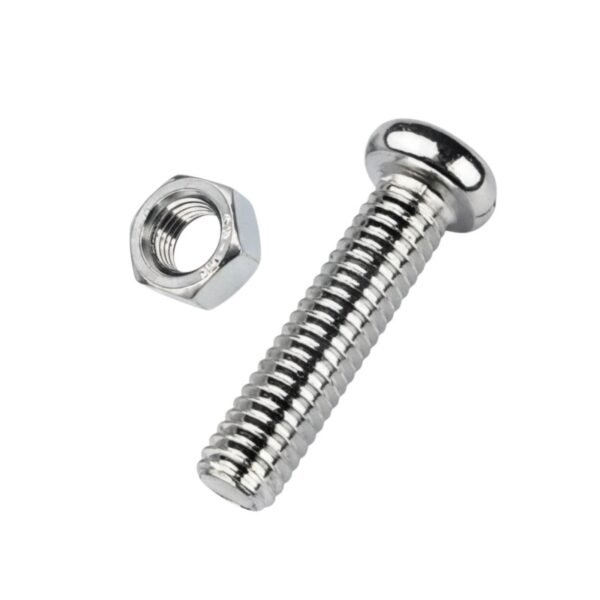 Βίδα σταυρός με παξιμάδι - 5mmx25mm+M5 - Σετ 12 πακέτα των 15 τεμαχίων - 202137