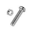 Βίδα σταυρός με παξιμάδι - 6mmx25mm+M6 - Σετ 12 πακέτα των 10 τεμαχίων - 202212