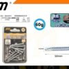 202519-1 Aυτοδιάτρητη βίδα - 4.8mm*50mm - 60g - Σετ 12 πακέτα - 202519
