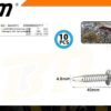 Αυτοδιάτρητη βίδα εξάγωνη - 4.8mm*40mm - Σετ 12 πακέτα των 10 τεμαχίων - 202717