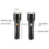 20736-2 Επαναφορτιζόμενος φακός XH-P50 BX-P07 1500 lumens - Glare flashlight
