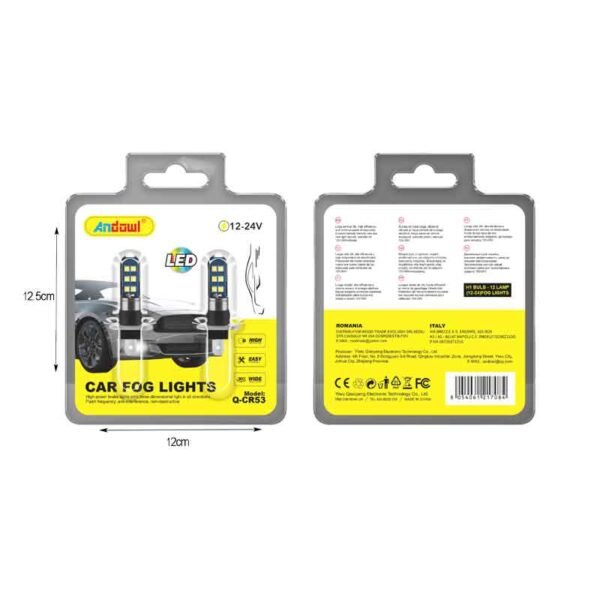 Andowl Λάμπα αυτοκινήτου H1 Q-CR53 - Car Fog Lights