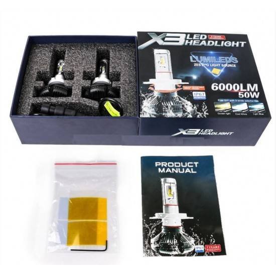 239164-1 Λάμπες LED - Headlights - H3 - X3 - 239164